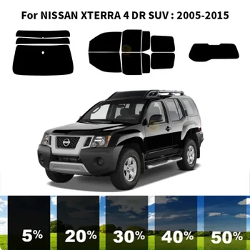 Предварительно Обработанная нанокерамика car UV Window Tint Kit Автомобильная Оконная Пленка Для NISSAN XTERRA 4 DR SUV 2005-2015