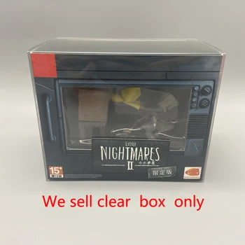 Прозрачная коробка-дисплей для домашних животных для переключателя NS Little Nightmare 2 Коробка для хранения игр ограниченной серии