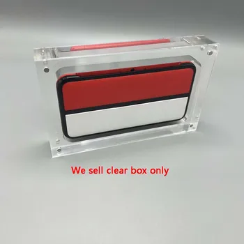 Прозрачный акриловый чехол для коробки NEW2DSLL Collect Boxes для хранения игровой оболочки Прозрачная витрина с магнитной крышкой
