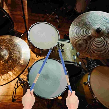 Профессиональный набор деревянных барабанных щеток, набор барабанных палочек для ударных инструментов