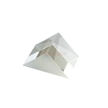 Прямоугольная отражающая призма 15 мм из оптического стекла k9, измерительный прибор, научный эксперимент, полное отражающее покрытие