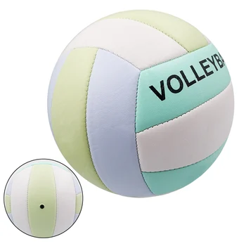 Размер 5 Волейбол Пляжная игра Волейбол для тренировок на открытом воздухе В помещении Нескользящий мяч размера 5 Мягкое прикосновение Высокое качество