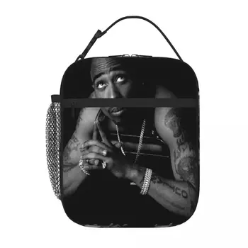 Редкая сумка для ланча 2Pac Thug Life Tupac Shakur Only God Judge, сумка для пикника, сумки для ланча, ланч-боксы для детей