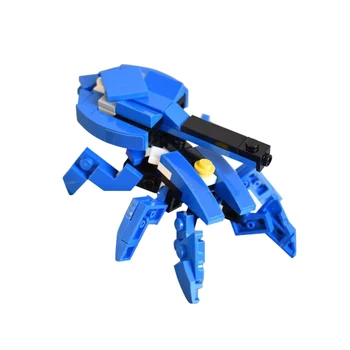 Робот-танк MOC Spider с лазерной пушкой, строительные блоки, набор моделей Moc Movies Starwared, кирпичи, игрушки для детских подарков на день рождения