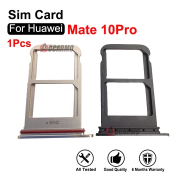 Розовый Золотой Черный Для Huawei Mate 10 Pro 10Pro Гнездо Для SIM-карты Слот Держатель Лотка Для Sim-Карты Ремонт Запасных Частей