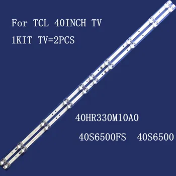 Светодиодная лента подсветки для 40S312 40S321 40S324 40S325 40D2910 40D3000 40HR330M10A0 V4 TCL-GIC-40D6-2X10-3030-10E LVU550NDEL