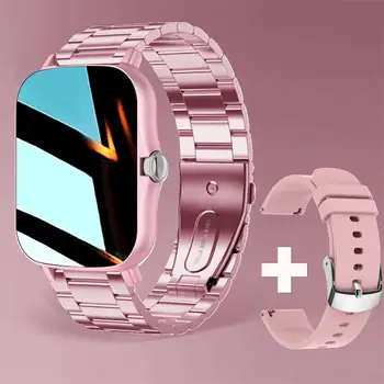 Смарт-часы, совместимые с браслетом для измерения частоты сердечных сокращений, Высококачественный фитнес-трекер, высокотехнологичный смарт-браслет