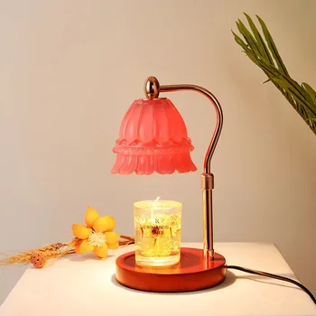 Современная лампа из расплавленного воска ландышевая лампа для ароматерапии без огня прикроватная лампа для ароматерапии в гостиной спальне