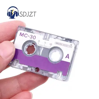Стандартная пустая лента 50 * 30 мм, пустая кассета магнитофона с 30-минутной записью магнитной аудиокассеты для записи речи и музыки