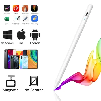 Стилус для планшета мобильного телефона Универсальная сенсорная ручка для Apple Pencil iPad Xiaomi Pad Redmi Lenovo Tab IOS Android Windows