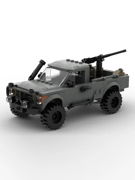 Строительный блок MOC-105134, игрушечная модель для сборки грузовиков, 219 шт., игрушечные украшения для взрослых и детей на день рождения и Рождество