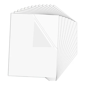 Сублимационный винил 100 шт Сублимационная наклейка Глянцевая белая бумага для переноса Hermal для струйного принтера