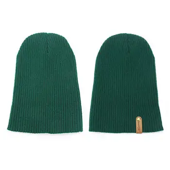 Термошапки Уютная зимняя шапка унисекс, толстая вязаная эластичная теплая шапочка для женщин, мужчин, без полей, противоскользящая Мягкая ветрозащитная уличная кепка