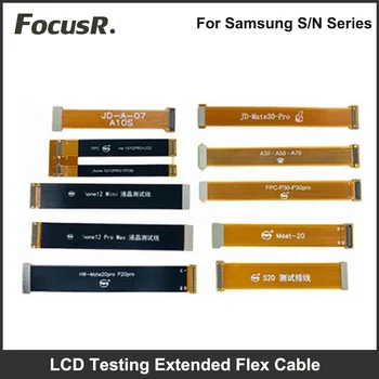 Тестовый Гибкий Кабель ЖК-дисплея Для Samsung Galaxy S20 S10 S9 Plus Note9 Note10 Note20 Ultra 3D Тестер Расширения Сенсорного Экрана Flex