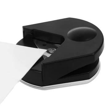 Угловой перфоратор премиум-класса 4R, 4 мм, инструмент для резки фотографий из черной бумаги, ремесло
