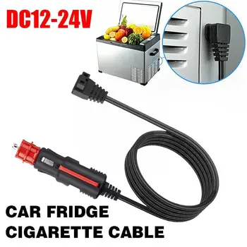 Удлинитель автомобильного холодильника 12 В, Удлинитель грелки длиной 2 м, Зарядный кабель питания, Замена охладителя, Черный Y3T1