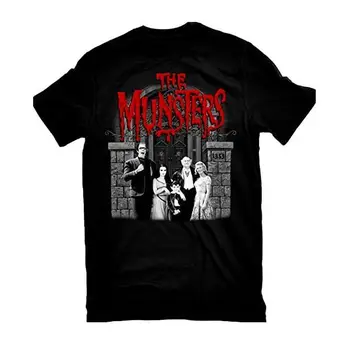 Футболка The Munsters, подарочная яркая футболка, лучшая хлопковая рубашка