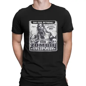 Футболка ZOMBIE Man's Captain Spaulding Crewneck, тканевая футболка с коротким рукавом, Забавные Высококачественные подарки на день рождения