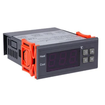 Цифровой регулятор температуры -99-400 градусов, датчик термопары PT100 M8, встроенный термостат, переключатель 220 В