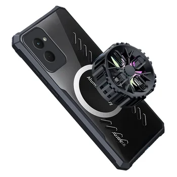 Чехол для телефона Gamer для Motorola Moto G Power 2024, графеновая крышка для отвода тепла, восемь отверстий, дышащий прозрачный тонкий корпус