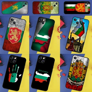 Чехол Для Телефона с Флагом Болгарии Для iPhone 14 15 11 13 12 Pro Max mini XR X XS Max 7 8 Plus SE 2020 Задняя Крышка
