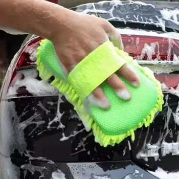 Щетка для чистки автомобиля Инструменты для чистки стекол автомобиля из Микрофибры Super Clean Губка для чистки стекол Автомобиля Ткань Полотенце Перчатки для мытья Автомойка