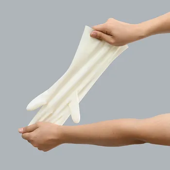Японские нитриловые резиновые перчатки для работы по дому, перчатки для мытья посуды, гибкие перчатки для стирки одежды, бытовые перчатки